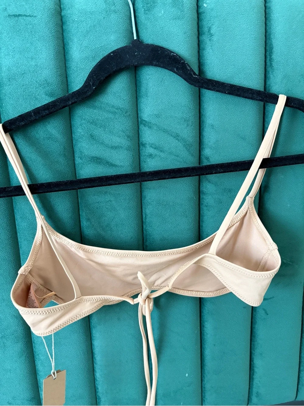 SKIMS Scoop Bikini Set in ochre